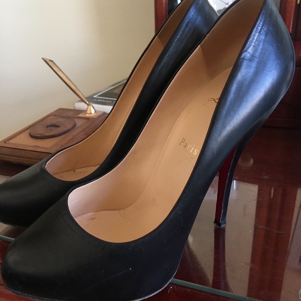 Christian Louboutin Simple 100 Leather Pumps - 40